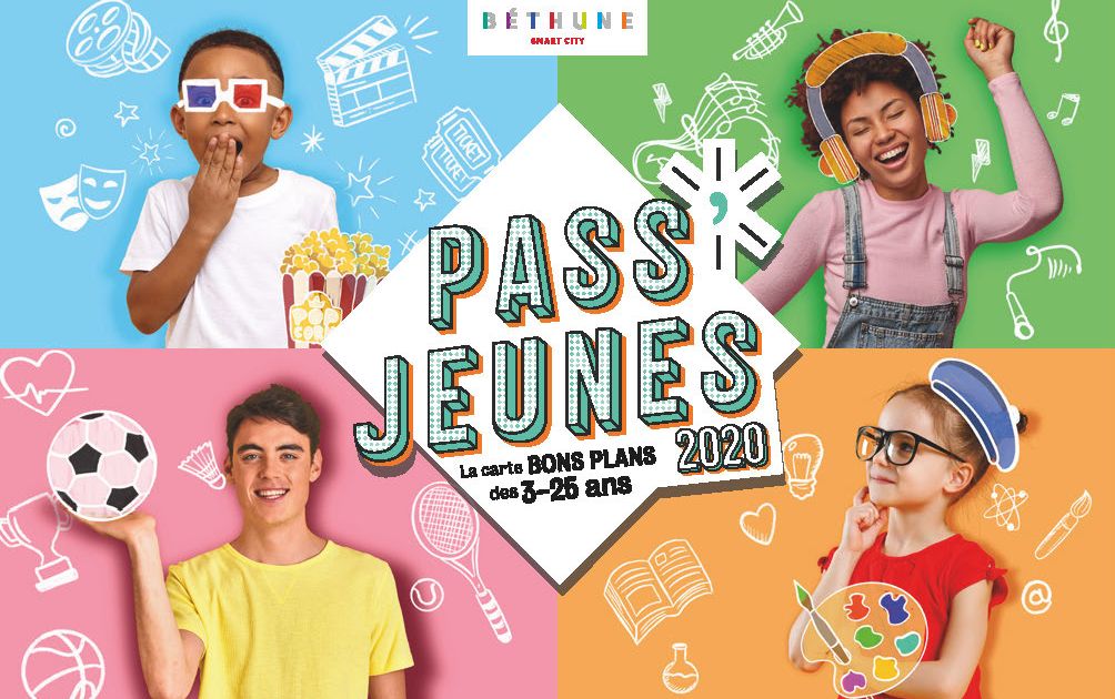 Le Pass Jeunes La Carte Bons Plans Des 3 25 Ans A Bethune Ville De Bethune
