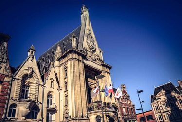 façade de l'Hôtel de Ville de Béthune