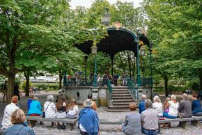 Le Kiosque du jardin public