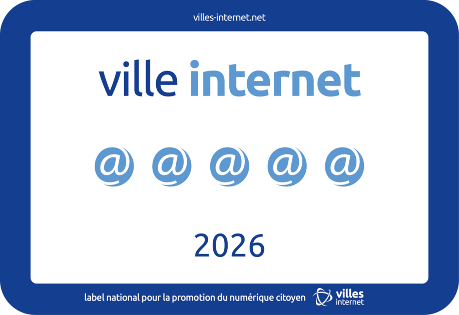 Béthune décroche les 5 arobases au label national "Villes Internet 2026"
