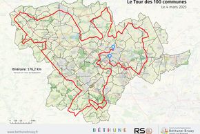 tour des 100 communes horaires