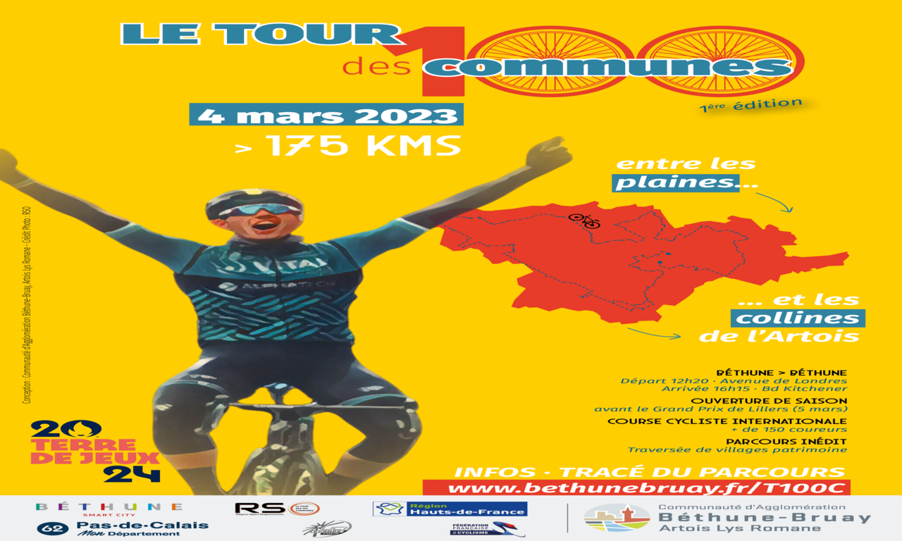 tour des 100 communes horaires