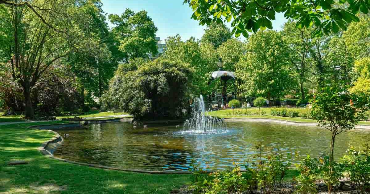 Le Jardin public - Ville de Béthune