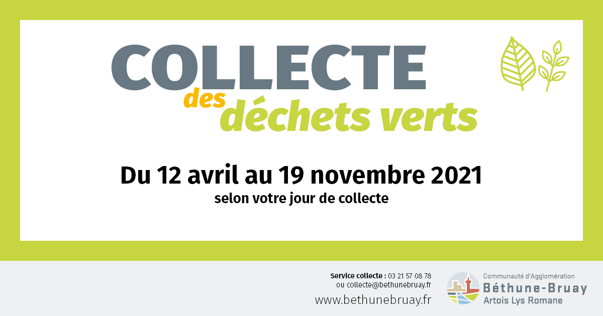 Collecte des déchets verts