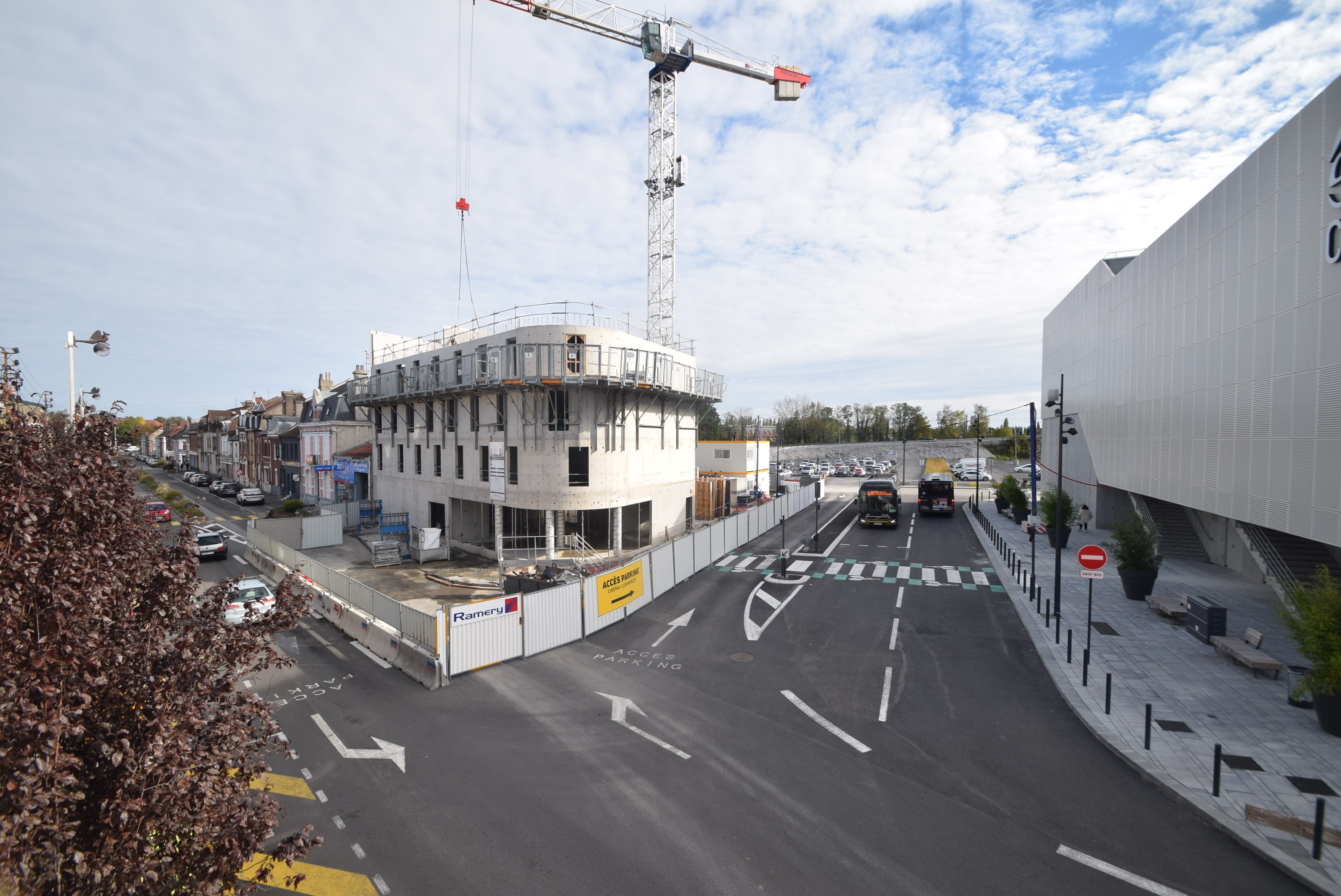 Construction d'un hôtel Ibis Ville de Béthune